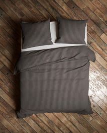 Dekbedovertrek UNI STRIPE - White HKT US140DG