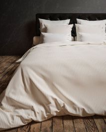 Dekbedovertrek UNI STRIPE - White HKT US140W