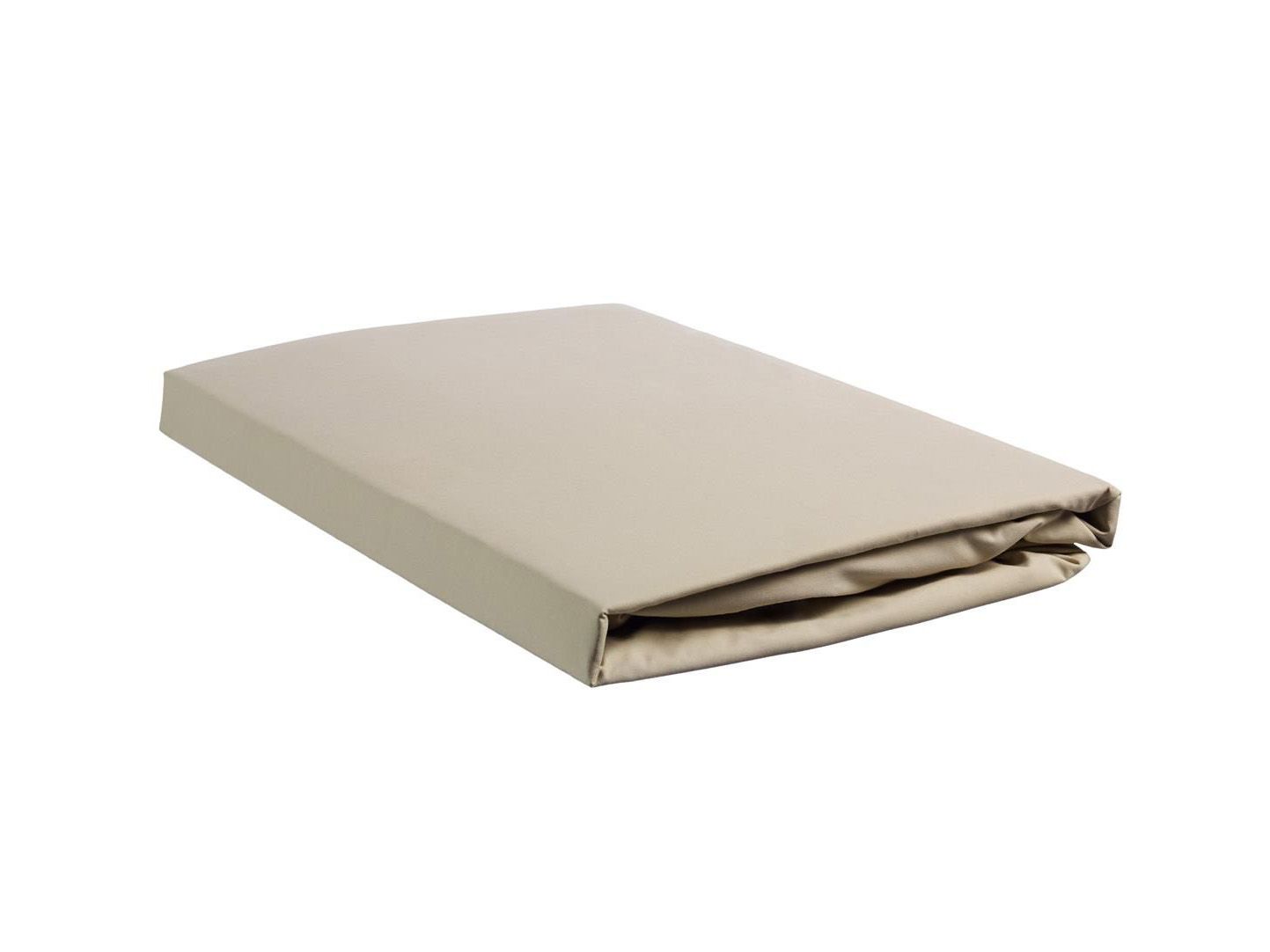 Hoes voor rechthoekige tuinset van grijsbeige polyester.