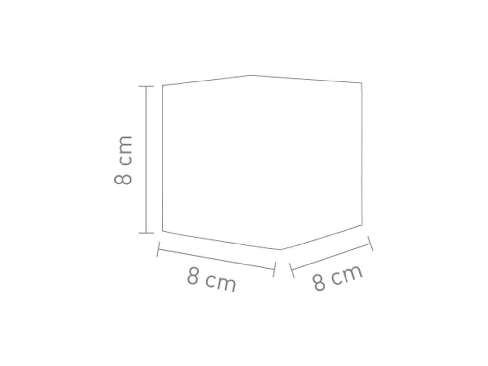 Tafellamp CUBIC - Coffee SPX 87414