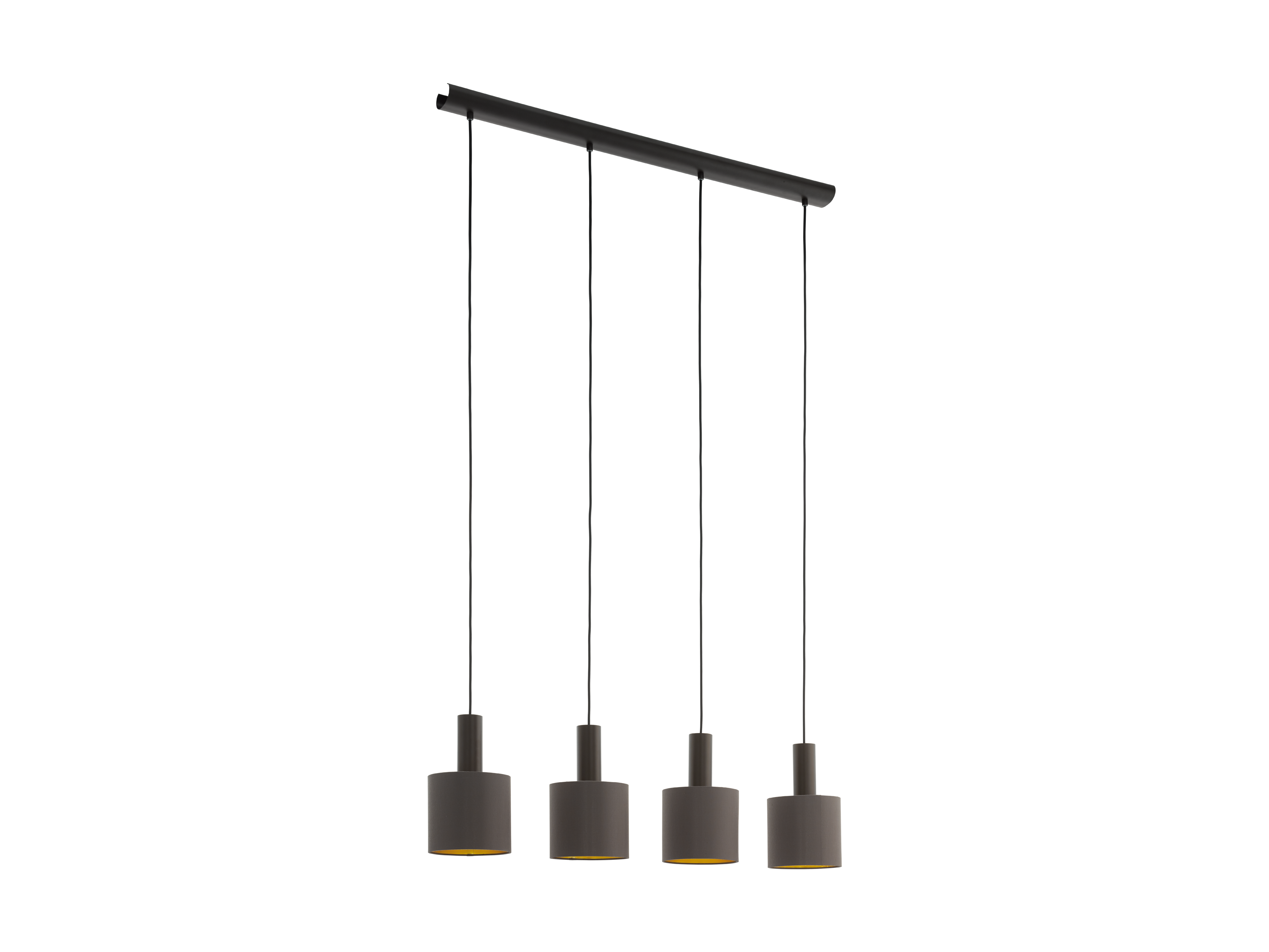 Hanglamp CONCESSA 1 - Donkerbruin EGL 97685