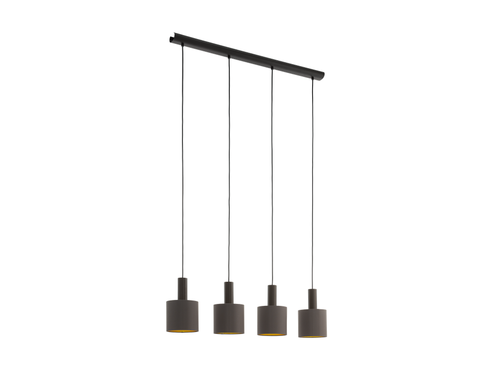 Hanglamp CONCESSA 1 - Donkerbruin EGL 97685