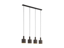 Hanglamp CONCESSA 1 - Donkerbruin EGL 97685
