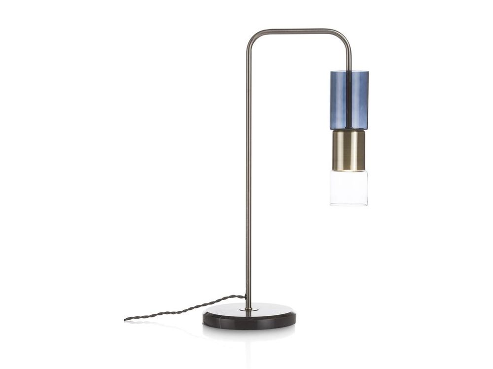 Tafellamp OLIVER - Blauw CCM 39421-BLW