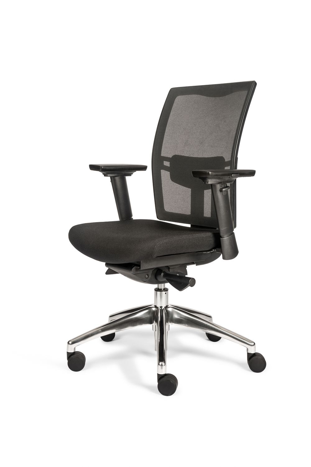 Bureaustoel 706 - Zwart/wit ORO BUST706Z