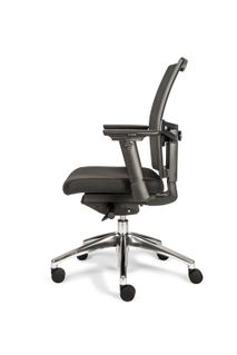 Bureaustoel 706 - Zwart/wit ORO BUST706Z