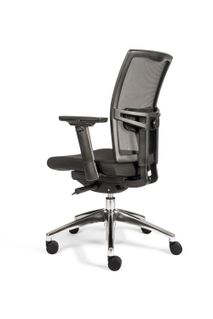 Bureaustoel 706 - Zwart/wit ORO BUST706Z