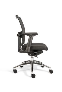 Bureaustoel 706 - Zwart/wit ORO BUST706Z