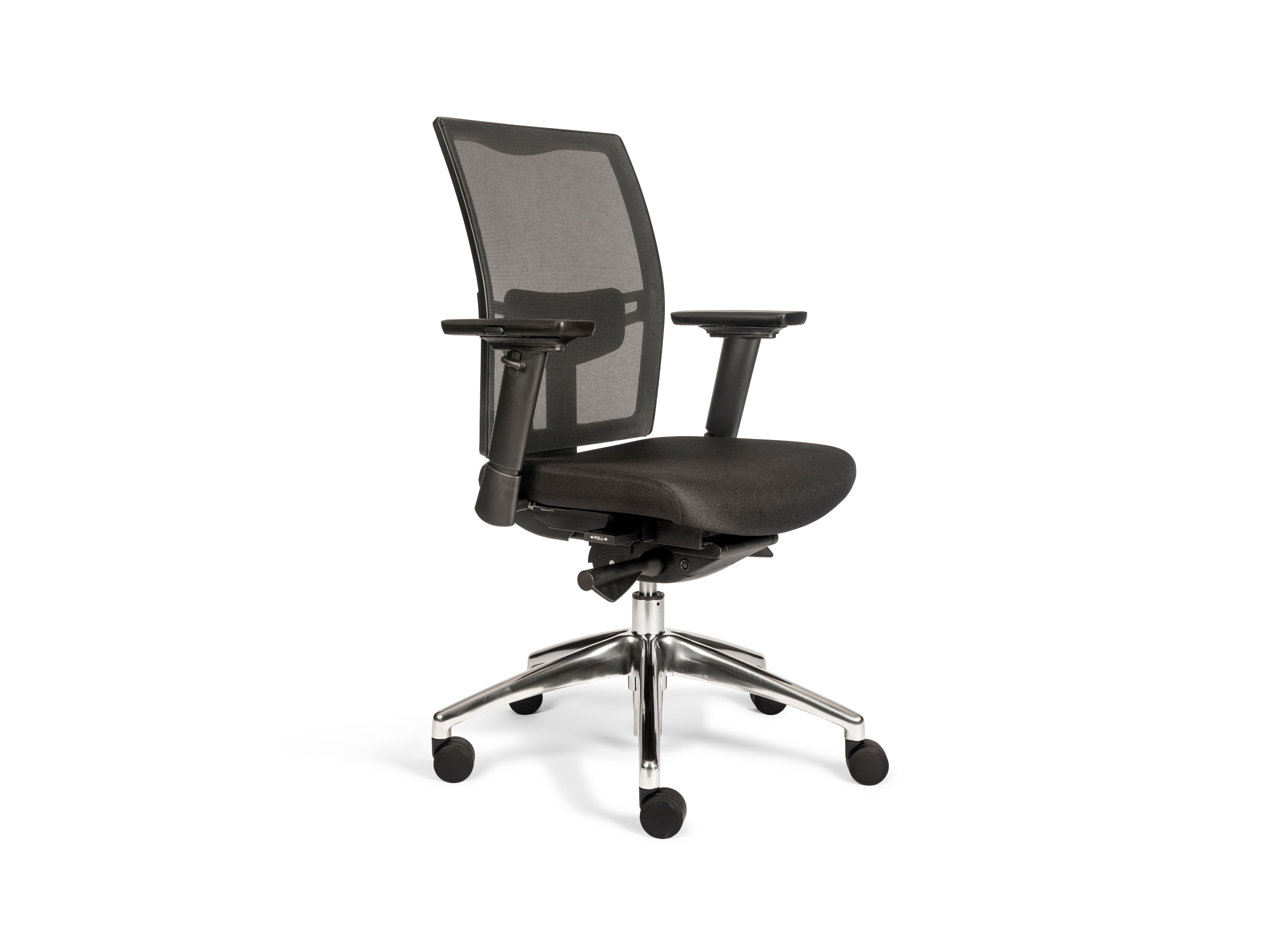 Bureaustoel 706 - Zwart/wit