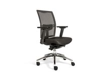 Bureaustoel 706 - Zwart/wit ORO BUST706Z