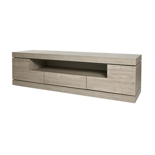 Tv-meubel ETNA groot - Millenium Oak Light Grey