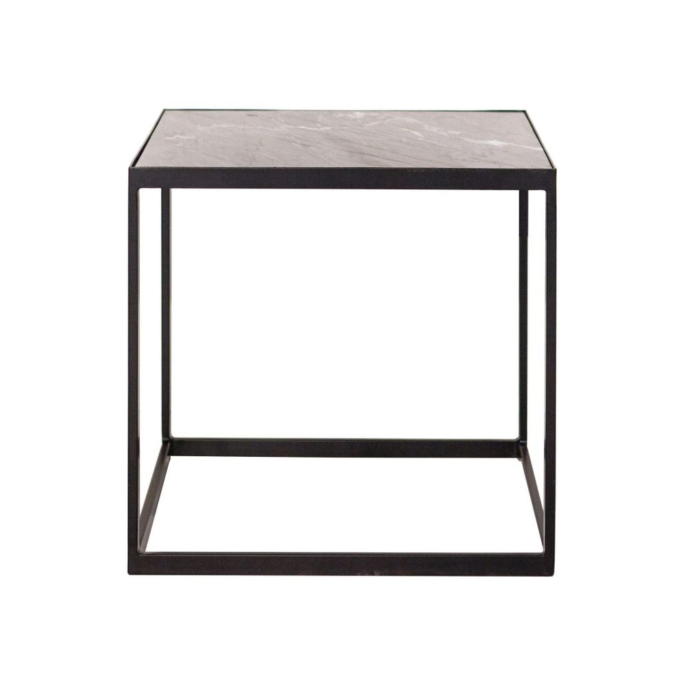 Bijzettafel MIX & MATCH - Marmer/ijzer ELO MM BZT50