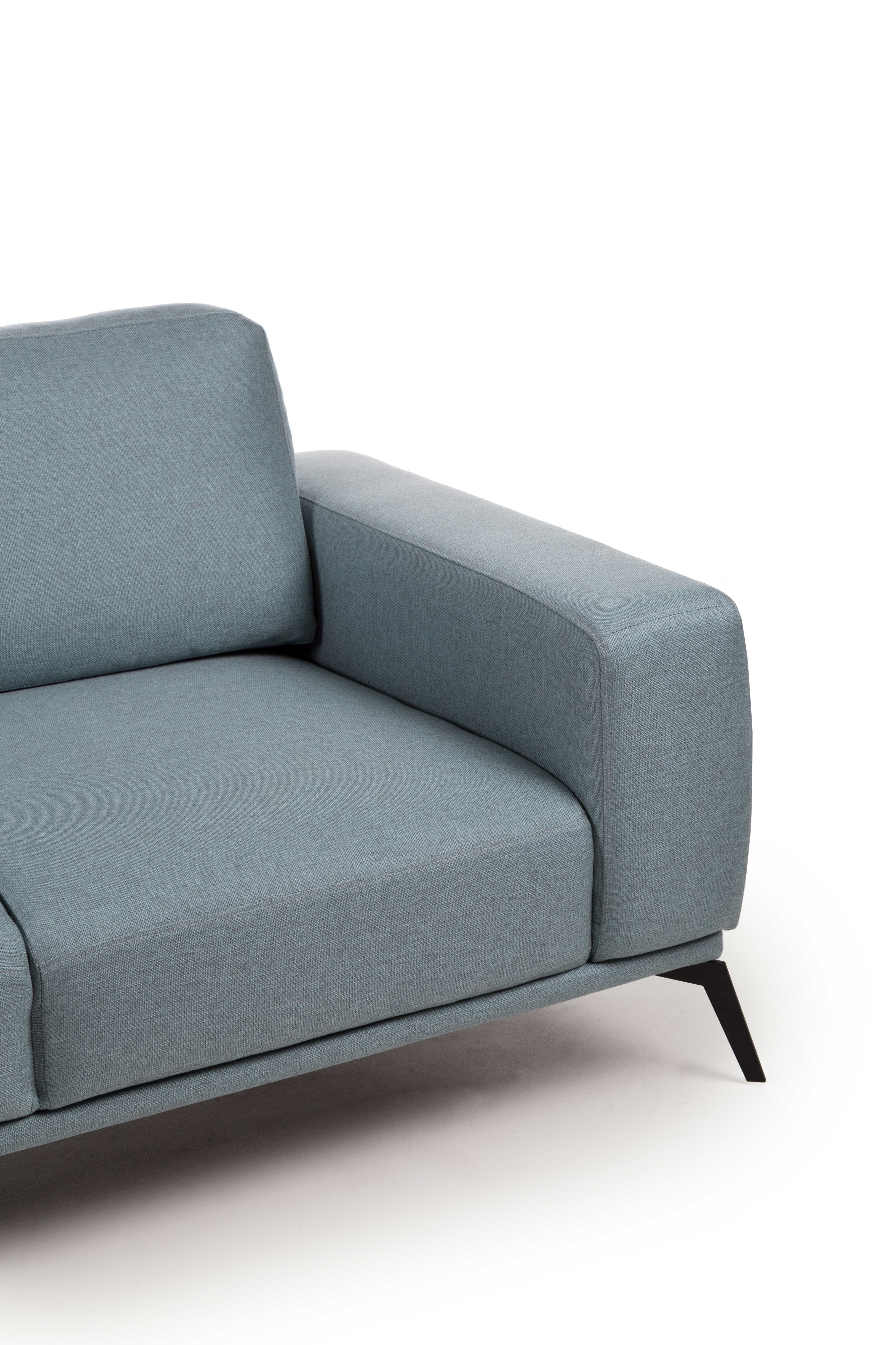 Zetel 2 zit FLOW Sapphire Blauw DEBA Meubelen
