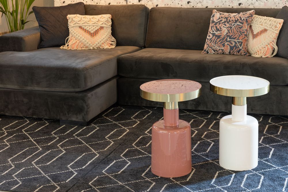 Bijzettafel GLAM - Wit ZVR 2300175
