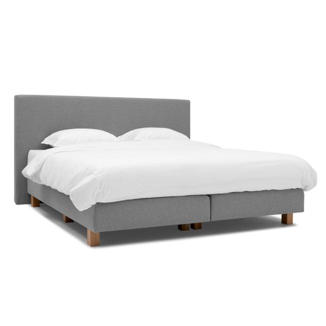 Boxspring BOX 24 incl. matras - Board Grey