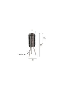 Vloerlamp ARCHER large - Zwart ZVR 5100084
