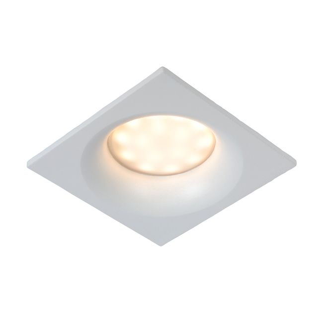Vierkante inbouwspot ZIVA - Wit