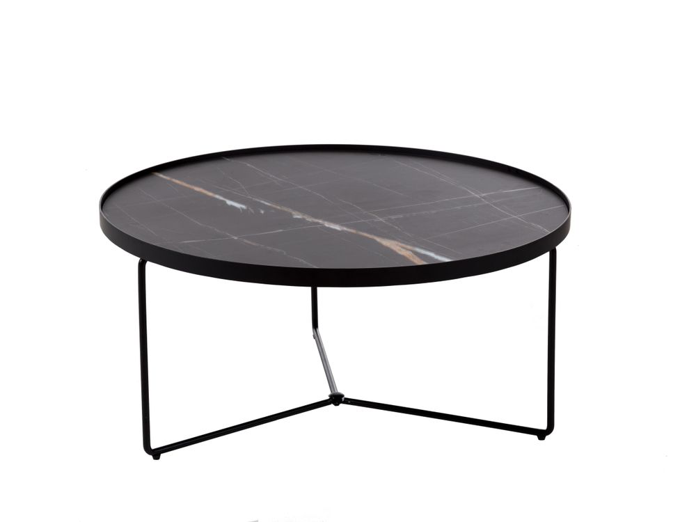 Salontafel RONDA - Wit PLMD RO T80Z