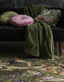 Plaid FURRY - Pine green VES 401072-491-001