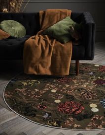 Plaid FURRY - Pine green VES 401072-491-002