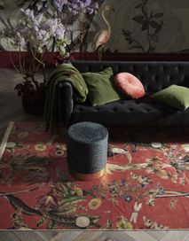 Kussen FURRY - Leather brown VES 401072-484-003