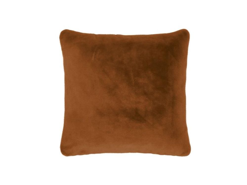 Kussen FURRY - Leather brown VES 401072-484-004