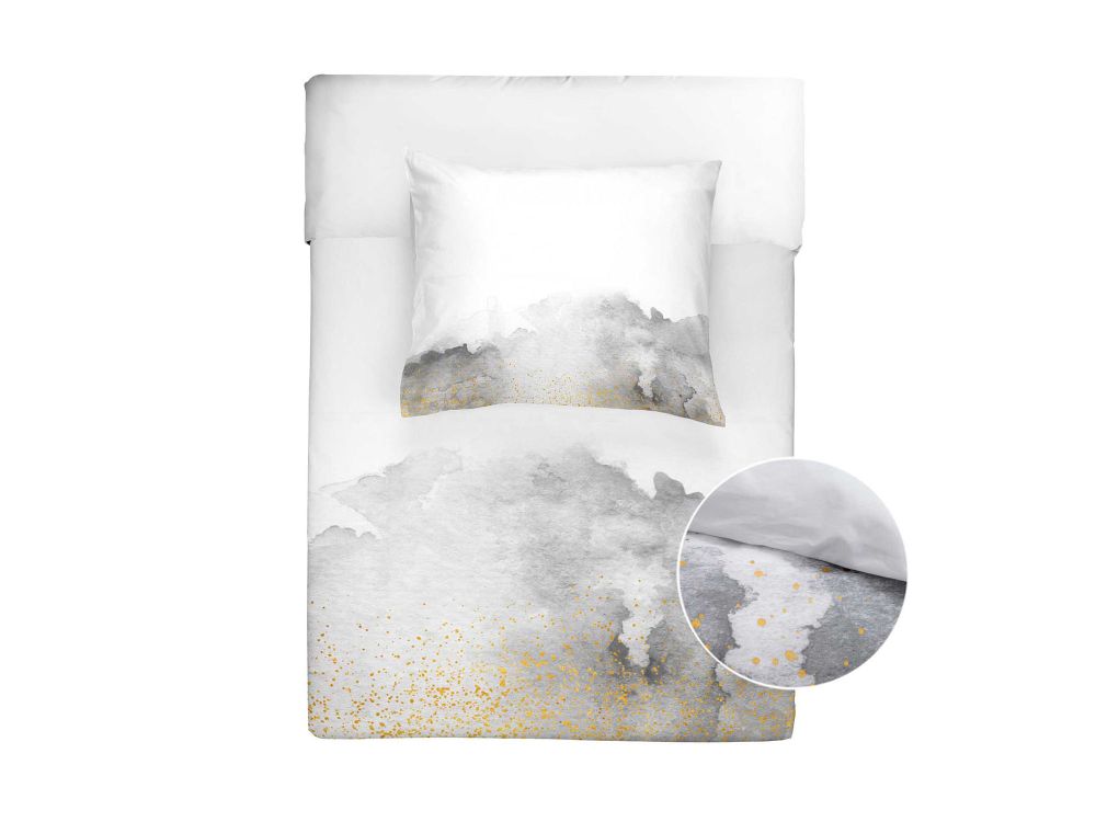 Dekbedovertrek TOUCH OF GOLD - Wit RGN DOWALGOLD140WIT