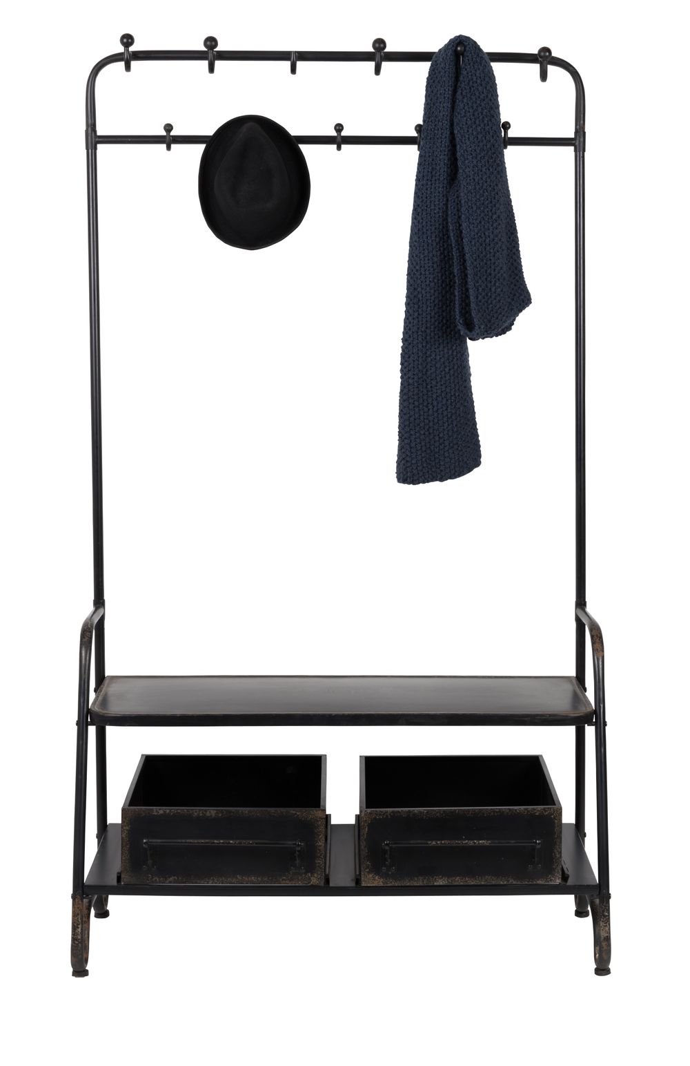 Kapstok LUCIUS - Zwart ZVR 7100009