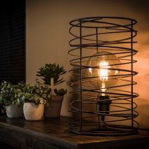 Tafellamp SPIRAAL - Charcoal ZLS 7954-76