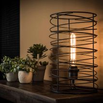 Tafellamp SPIRAAL - Charcoal ZLS 7954-76