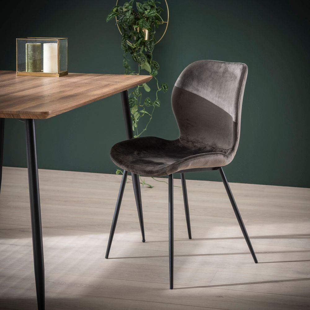 Stoel 3738 - Velvet champagne ZLS 3738-45V