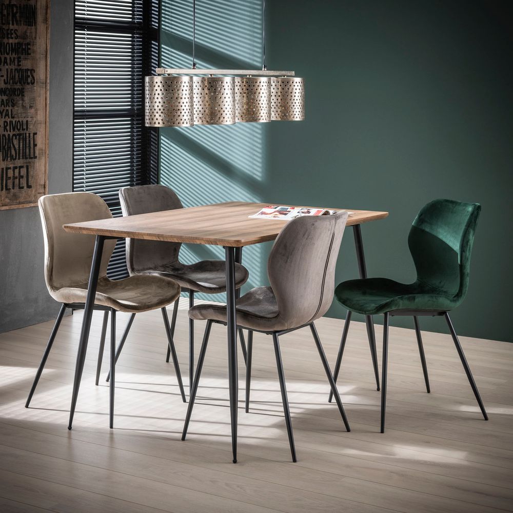 Stoel 3738 - Velvet champagne ZLS 3738-45V