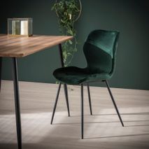 Stoel 3738 - Velvet champagne ZLS 3738-72V