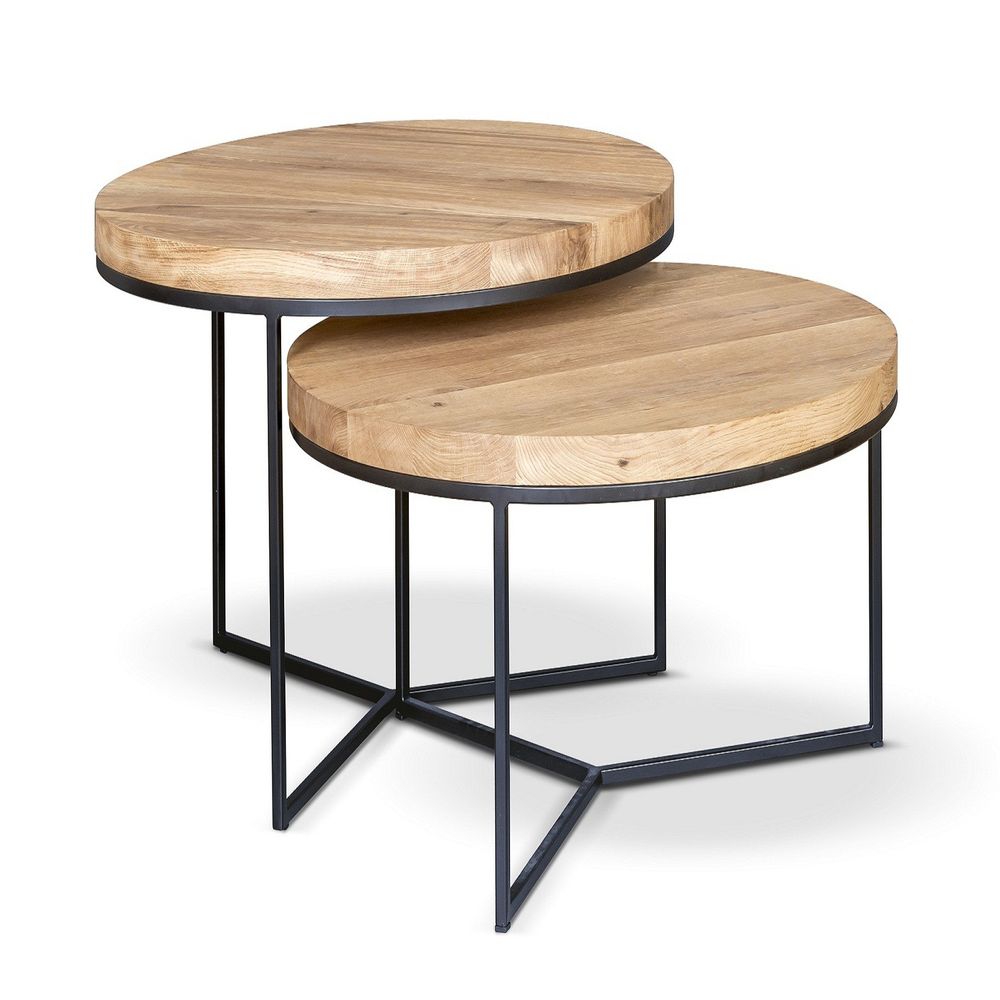 Salontafel DENSWIL - Eik RIV DE TK