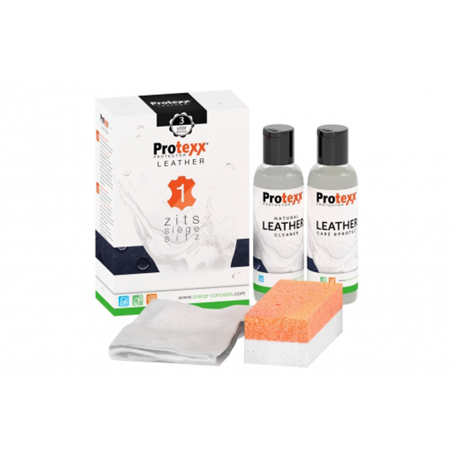 Protexx lederkit | 2 zitplaatsen | 3 jaar vlekkeng