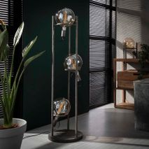 Vloerlamp SATURN - Oud zilver ZLS 7744-29