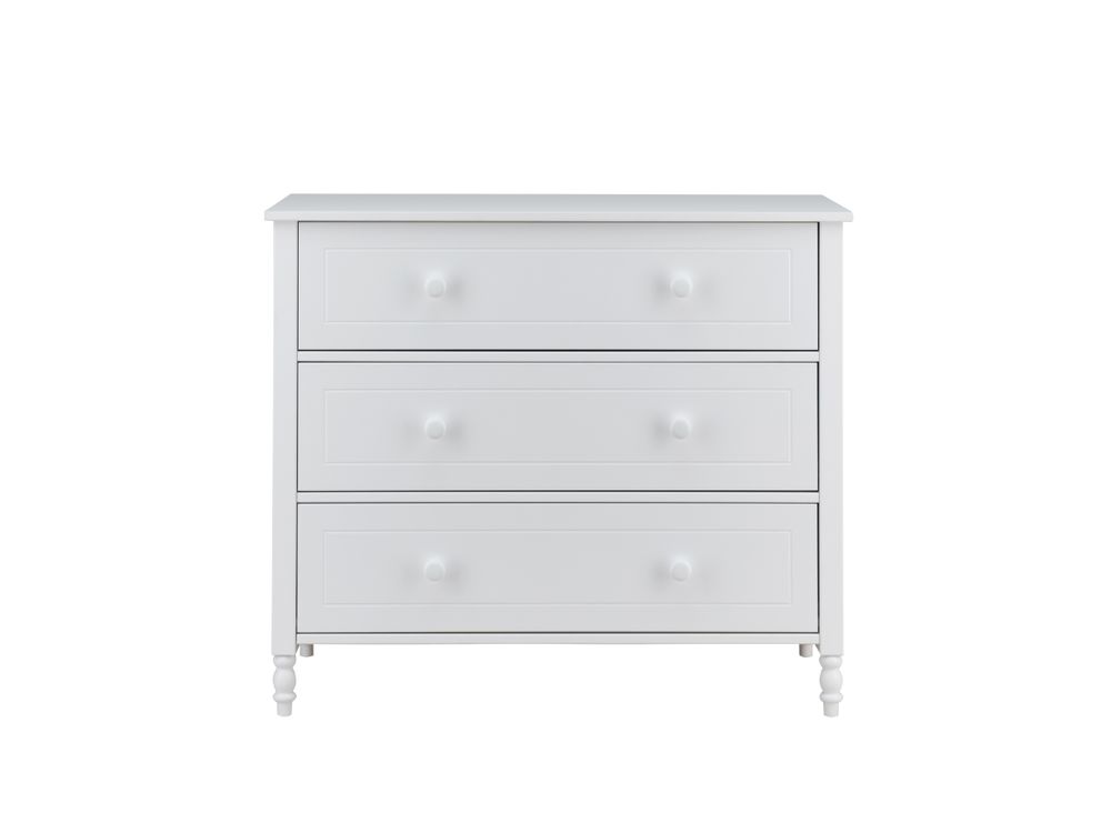 Commode met 3 laden EMMA - Wit BMO EM CO