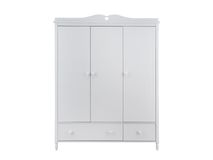 Kleerkast 3 deuren EMMA - Wit BMO EM K3
