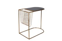 Bijzettafel EILEEN - Goud/Zwart ZVR 2300166