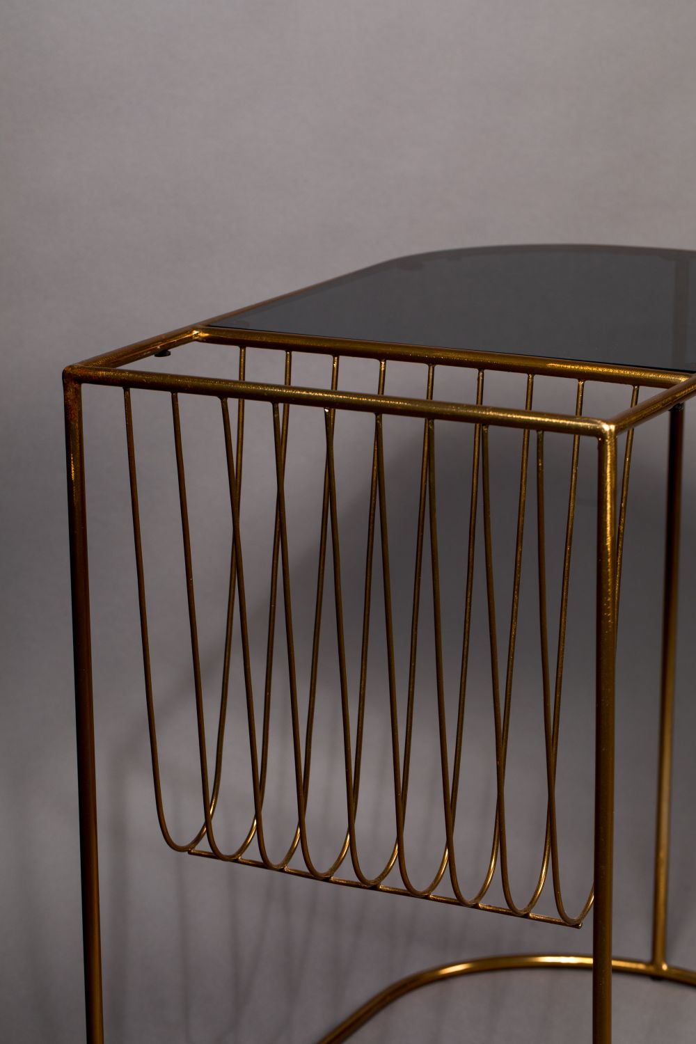 Bijzettafel EILEEN - Goud/Zwart ZVR 2300166