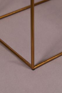 Bijzettafel EILEEN - Goud/Zwart ZVR 2300166