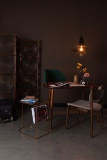 Bijzettafel EILEEN - Goud/Zwart ZVR 2300166