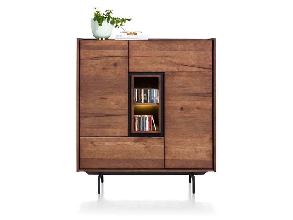 Highboard HALMSTAD - Choco brown XOO 40701