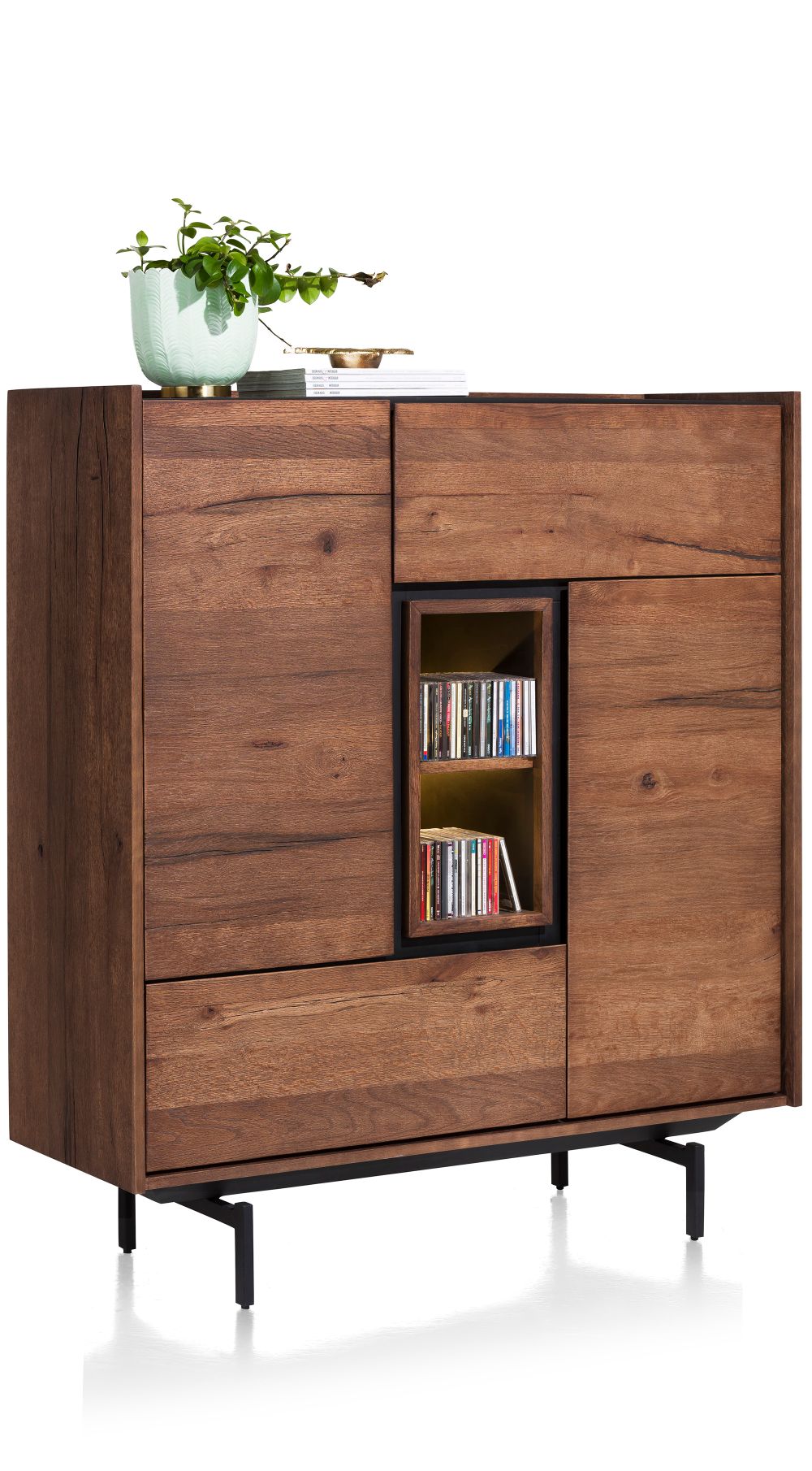 Highboard HALMSTAD - Choco brown XOO 40701
