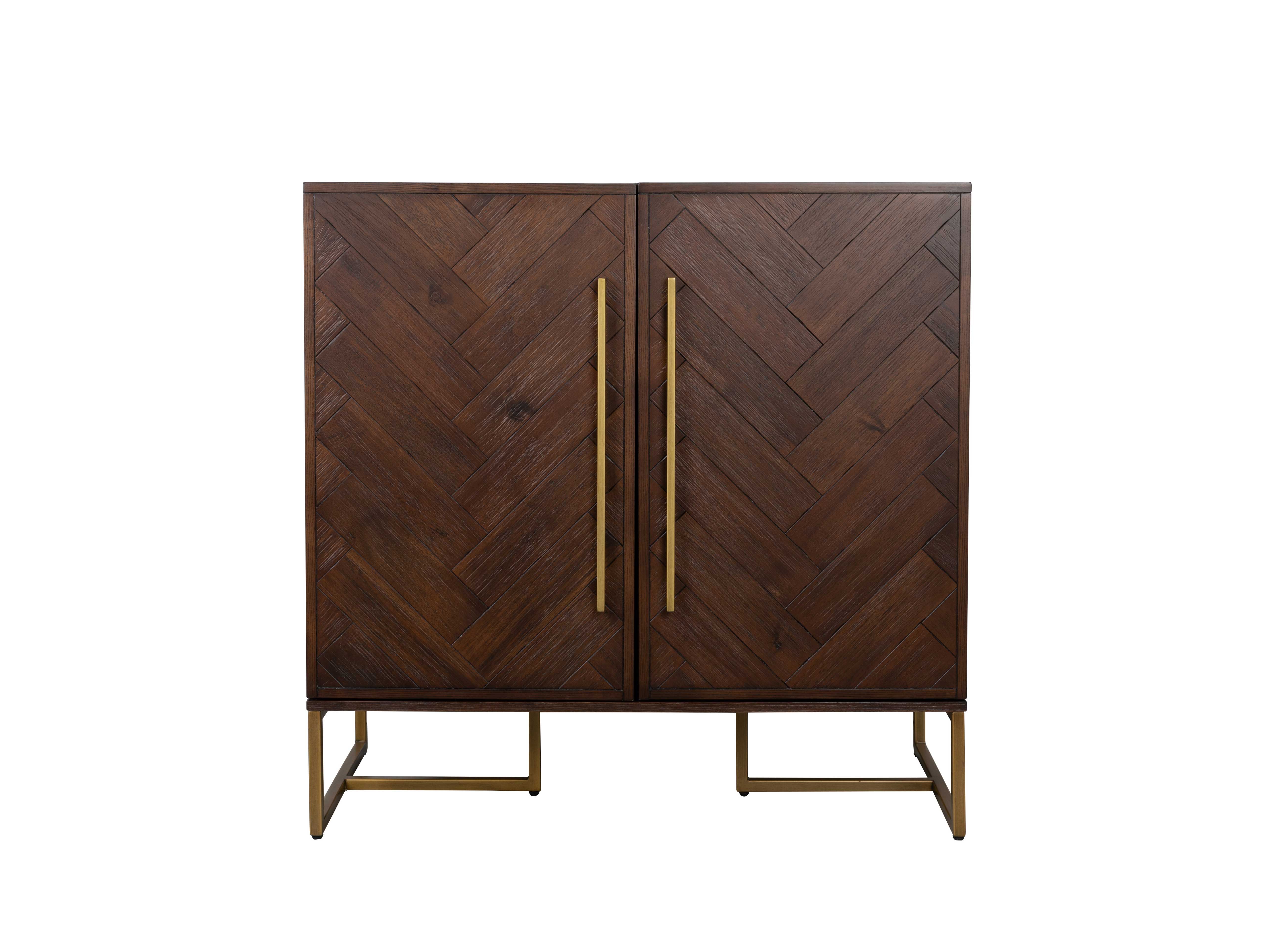 Barkast CLASS - Acacia Wood/Brass