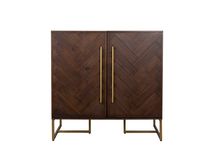 Barkast CLASS - Acacia Wood/Brass ZVR 4100042