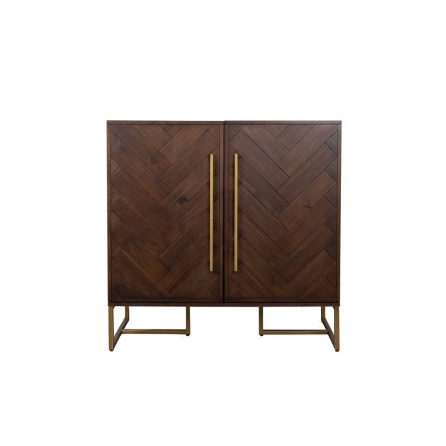 Barkast CLASS - Acacia Wood/Brass