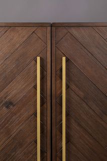 Barkast CLASS - Acacia Wood/Brass ZVR 4100042