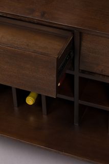 Barkast CLASS - Acacia Wood/Brass ZVR 4100042