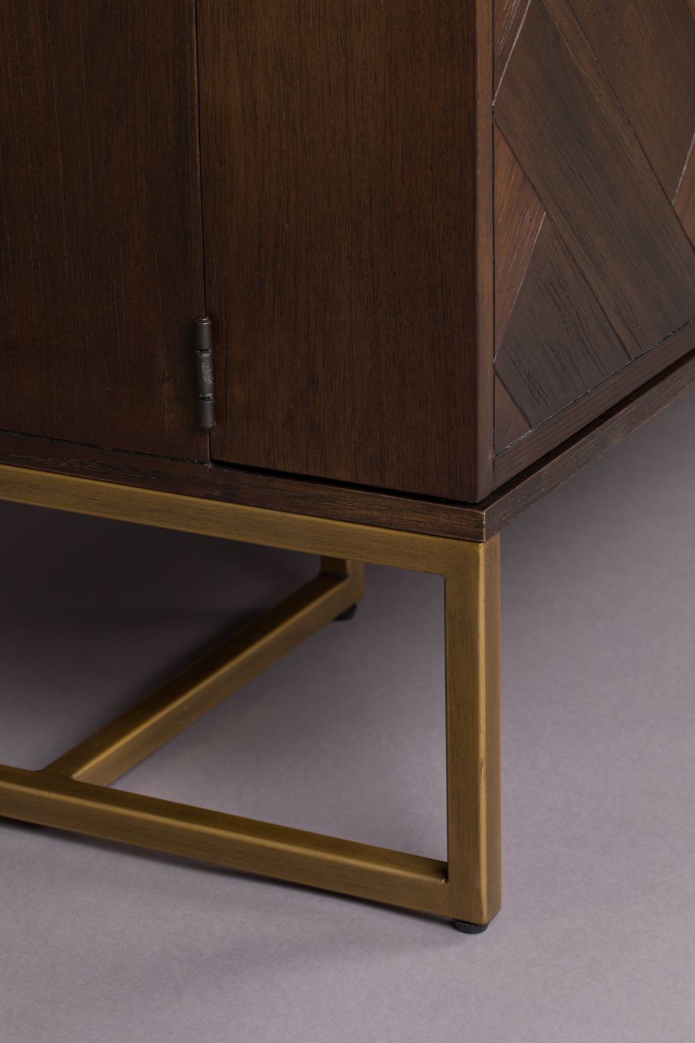 Barkast CLASS - Acacia Wood/Brass ZVR 4100042